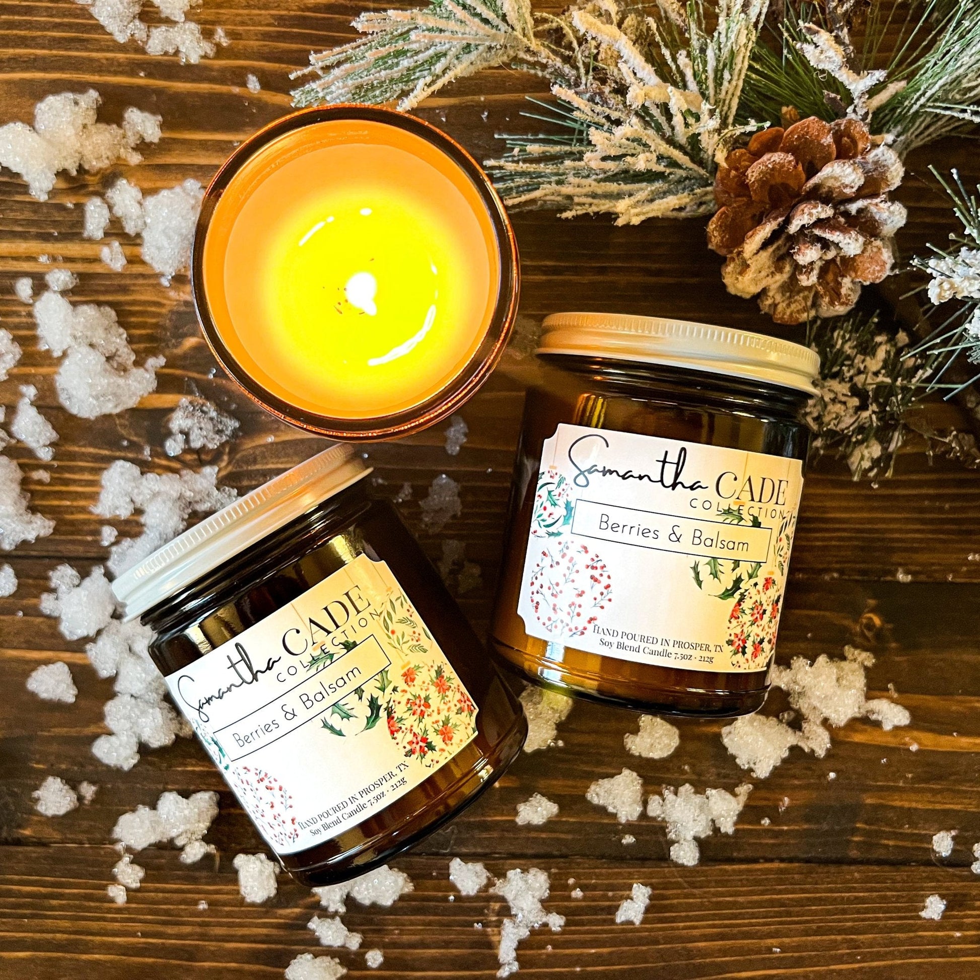 Berries and Balsam 7.5 oz candle